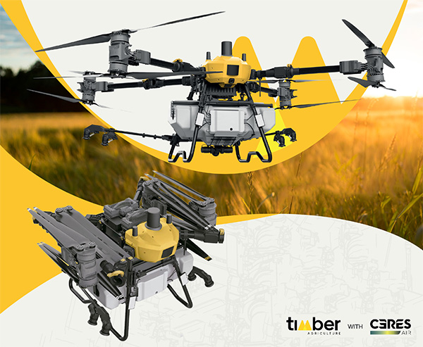 Agrishow 2026 – Timber lança drone com o maior tanque do Brasil